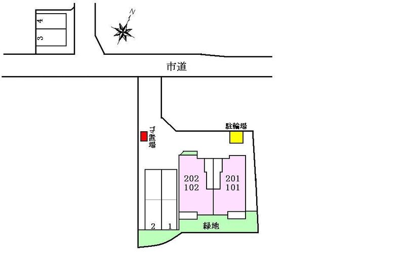 駐車場配置図