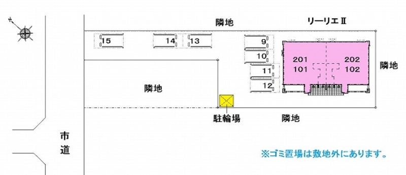 駐車場配置図