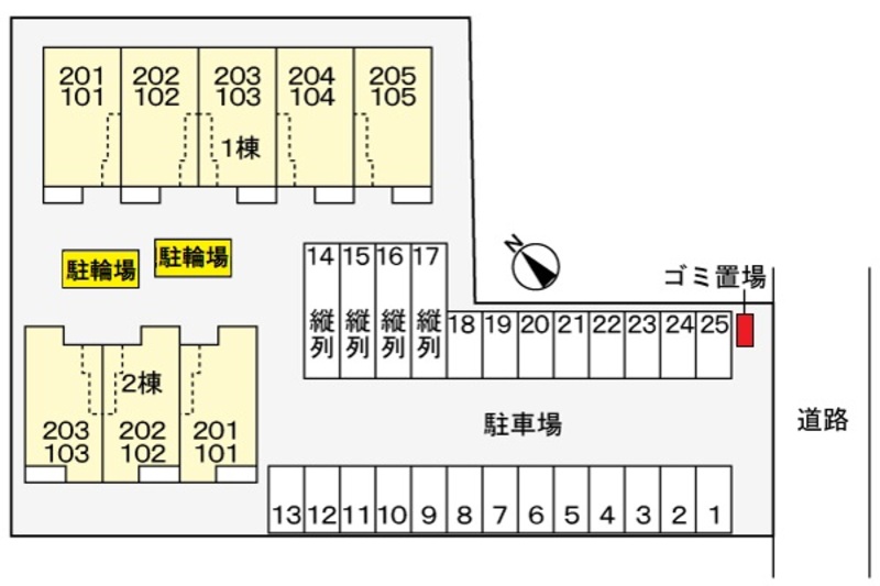 駐車場配置図