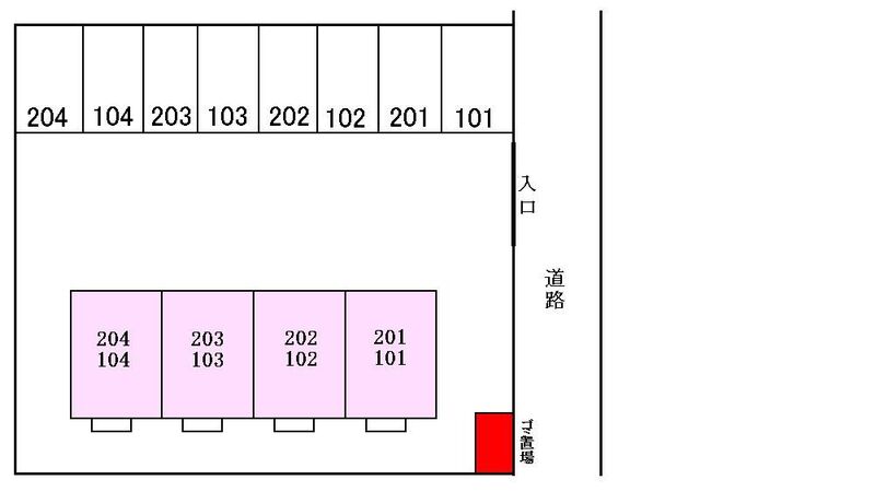 駐車場配置図