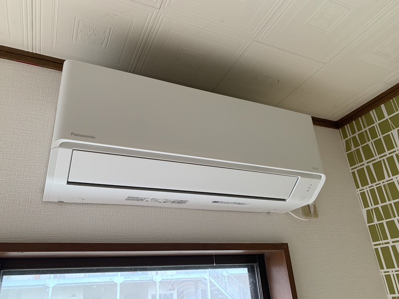 エアコン取り付け済み