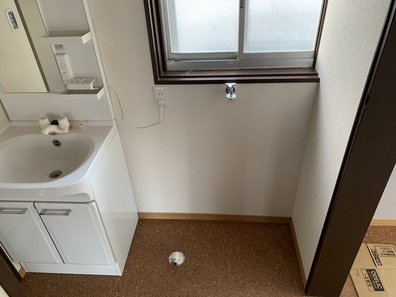 室内洗濯機置き場