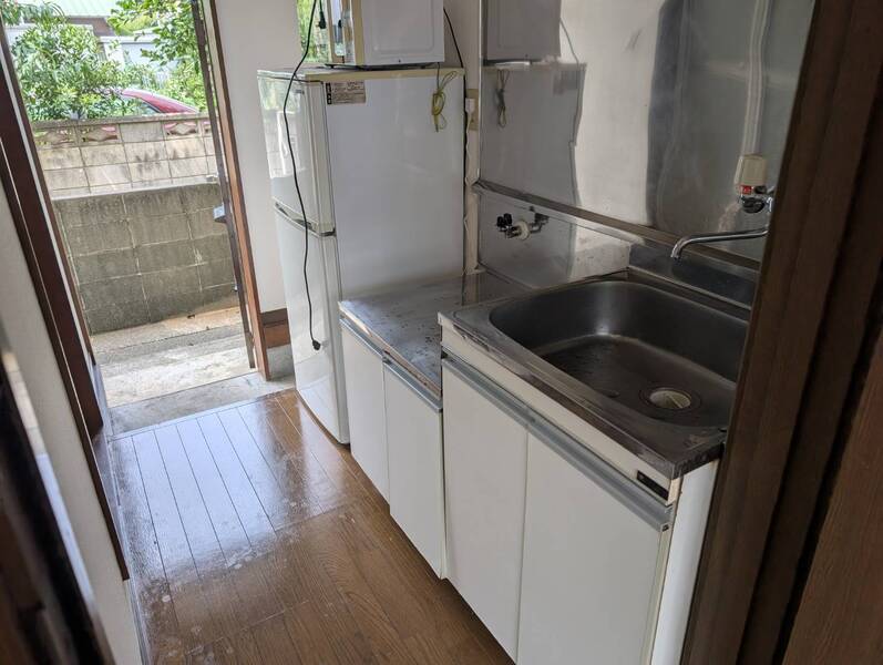 キッチン（写真は103号室を引用）